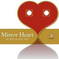 Mirror Heart Black by N2G & Ken Tsoi (Gimmicks and online instructions) - Trick