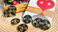 Mirror Heart Black by N2G & Ken Tsoi (Gimmicks and online instructions) - Trick
