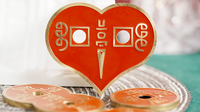 Mirror Heart Red by N2G & Ken Tsoi (Gimmicks and online instructions) - Trick
