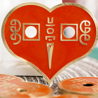 Mirror Heart Red by N2G & Ken Tsoi (Gimmicks and online instructions) - Trick