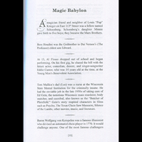 Magic Babylon by Joe Hernandez - Book