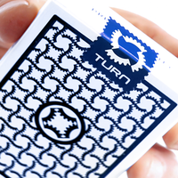 TURN (Blue) Playing Cards by Mechanic Industries - Trick
