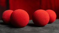Magic Sponge Balls 4PK RED 2" by Murphy's Magic
