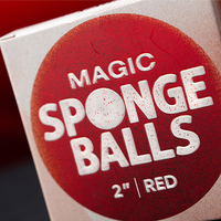 Magic Sponge Balls 4PK RED 2" by Murphy's Magic