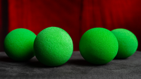 Magic Sponge Balls 4PK GREEN 3" by Murphy's Magic

