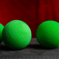 Magic Sponge Balls 4PK GREEN 3" by Murphy's Magic
