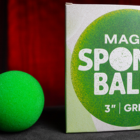 Magic Sponge Balls 4PK GREEN 3" by Murphy's Magic