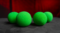 Magic Sponge Balls 4PK GREEN 2" by Murphy's Magic
