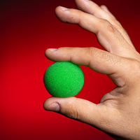 Magic Sponge Balls 4PK GREEN 1.5" by Murphy's Magic