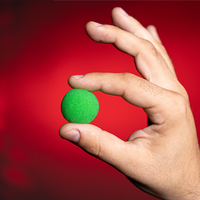 Magic Sponge Balls 4PK GREEN 1" by Murphy's Magic