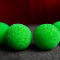 Magic Sponge Balls 4PK GREEN 1" by Murphy's Magic