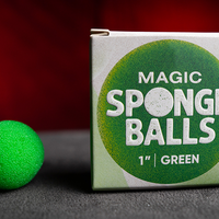 Magic Sponge Balls 4PK GREEN 1" by Murphy's Magic