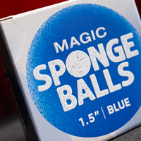 Magic Sponge Balls 4PK BLUE 1.5" by Murphy's Magic