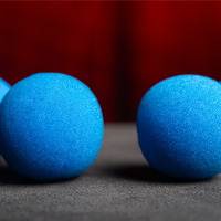 Magic Sponge Balls 4PK BLUE 3" by Murphy's Magic