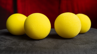 Magic Sponge Balls 4PK YELLOW 3" by Murphy's Magic
