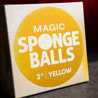 Magic Sponge Balls 4PK YELLOW 3" by Murphy's Magic