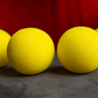 Magic Sponge Balls 4PK YELLOW 2" by Murphy's Magic
