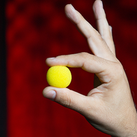 Magic Sponge Balls 4PK YELLOW 1" by Murphy's Magic