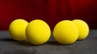 Magic Sponge Balls 4PK YELLOW 1" by Murphy's Magic
