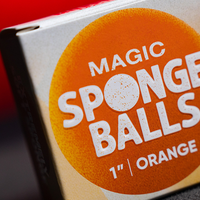 Magic Sponge Balls 4PK ORANGE 1" by Murphy's Magic