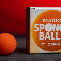 Magic Sponge Balls 4PK ORANGE 1" by Murphy's Magic