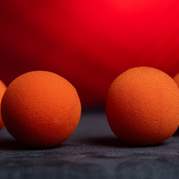 Magic Sponge Balls 4PK ORANGE 1.5" by Murphy's Magic