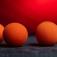 Magic Sponge Balls 4PK ORANGE 3" by Murphy's Magic