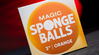Magic Sponge Balls 4PK ORANGE 3" by Murphy's Magic
