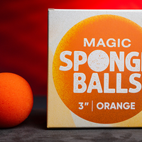 Magic Sponge Balls 4PK ORANGE 3" by Murphy's Magic