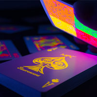QUAD Fluorescent Playing Cards