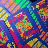 QUAD Fluorescent Playing Cards