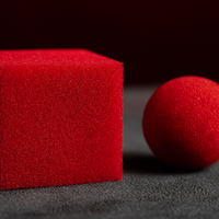 Magic Sponge Ball to Square RED by Murphy's Magic