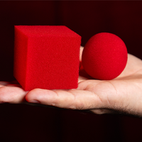 Magic Sponge Ball to Square RED by Murphy's Magic