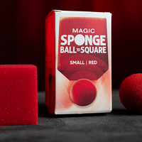 Magic Sponge Ball to Square RED by Murphy's Magic