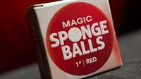 Magic Sponge Balls 50PK RED 1" by Murphy's Magic

