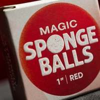 Magic Sponge Balls 50PK RED 1" by Murphy's Magic
