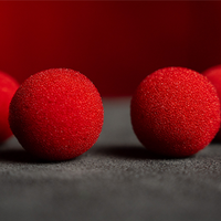 Magic Sponge Balls 50PK RED 1.5" by Murphy's Magic