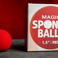 Magic Sponge Balls 50PK RED 1.5" by Murphy's Magic