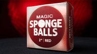 Magic Sponge Balls 50PK RED 2" by Murphy's Magic
