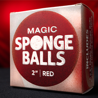 Magic Sponge Balls 50PK RED 2" by Murphy's Magic