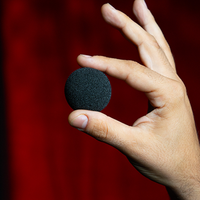 Magic Sponge Balls 50PK BLACK 1.5" by Murphy's Magic