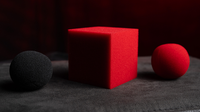 Magic Color Changing Sponge Ball to Square JUMBO 2.5" by Murphy's Magic
