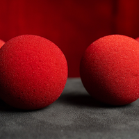 Magic Sponge Balls 50PK RED 3" by Murphy's Magic