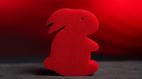 Magic Sponge Bunny Rabbit Set (Red) by Murphy's Magic
