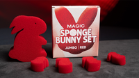 Magic Sponge Bunny Rabbit Set (Red) by Murphy's Magic
