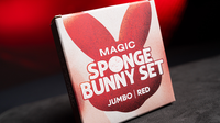 Magic Sponge Bunny Rabbit Set (Red) by Murphy's Magic
