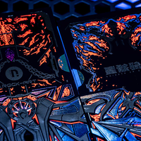 Knights on Debris (Thunder Armor Collector's Set) Playing Cards by KINGSTAR