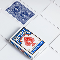 Magnetic Card - Bicycle Cards (2 Per Package) Blank Face Blue by Chazpro - Trick