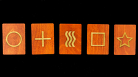 Wooden ESP Cards by Joker Magic
