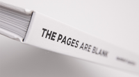 The Pages Are Blank by Michael Feldman - Book
